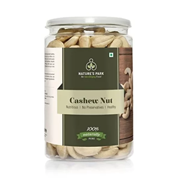 Nature's Park Cashews, Kaju (400 gm) - Nutritious Dry Fruits available on Herbkart