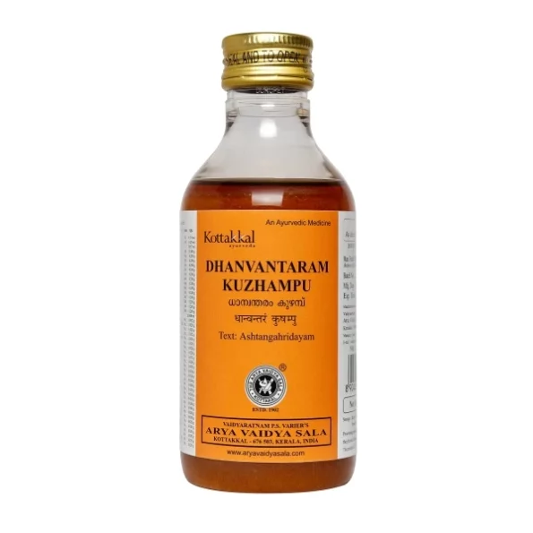 Kottakkal Ayurveda Dhanvantaram Kuzhampu - 200 ml available on Herbkart