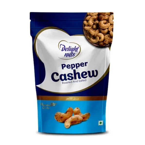 Delight Nuts Whole Pepper Cashew 200Gm available on Herbkart