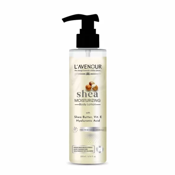 L'avenour Non-Greasy Shea Butter Moisturizing Body Lotion 200 ml available on Herbkart