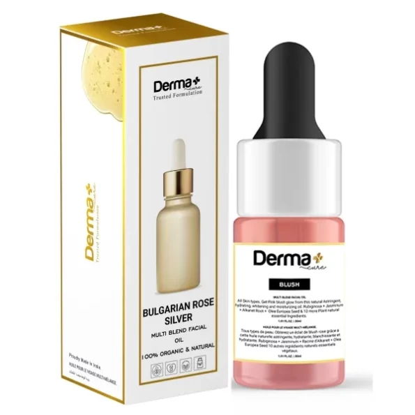 Derma+ Cure Blush Glow beauty Oil Serum 30ml available on Herbkart