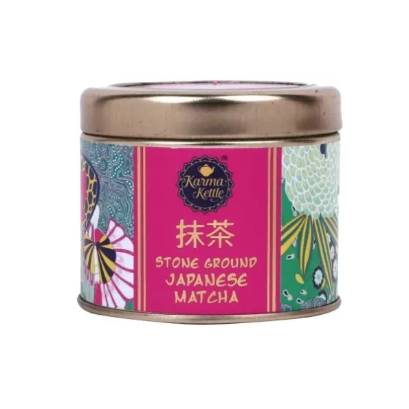 Karma Kettle Stone Ground Japanese Match Green Tea Powder, 50 g, Herbkart8t761PaY1f8bFL.webp, Herbkart8t761PaY1f8bFL