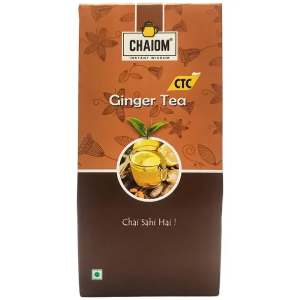 Chaiom - Ginger Tea Black CTC Tea 100g loose tea, Herbkart8t751OvGGksQQL.webp, Herbkart8t751OvGGksQQL