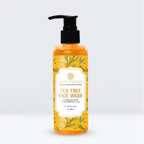 Earth Mantraa-Tea Tree Face Wash (200ml) available on Herbkart