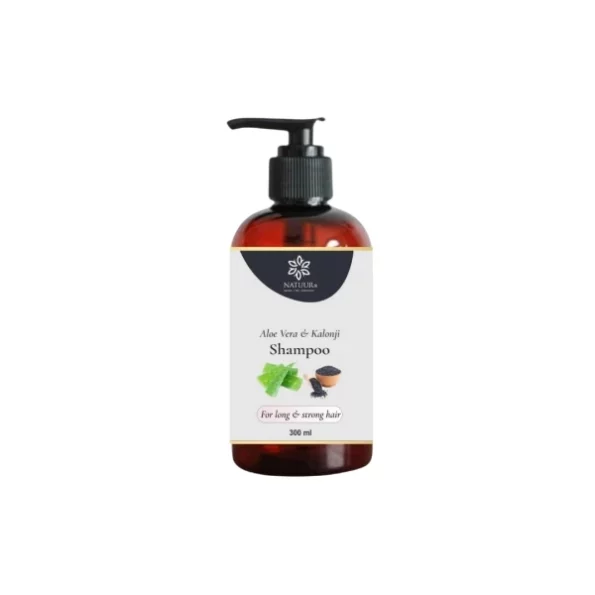 Natuur - Aloe Vera Kalonji Shampoo - 300ml available on Herbkart