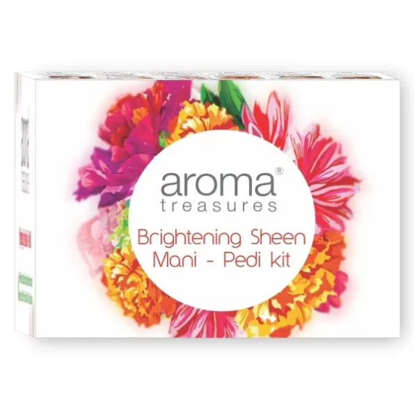 Aroma Treasures Brightening Sheen Mani One Time Use Pedi Kit, Herbkart8t761IxrkkxlnL.webp,