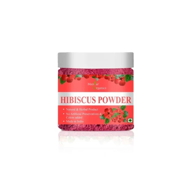 ManHar Organics - Hibiscus Powder Jar 100g, Herbkart8t771WJ7SFe9HL.webp, Herbkart8t771WJ7SFe9HL