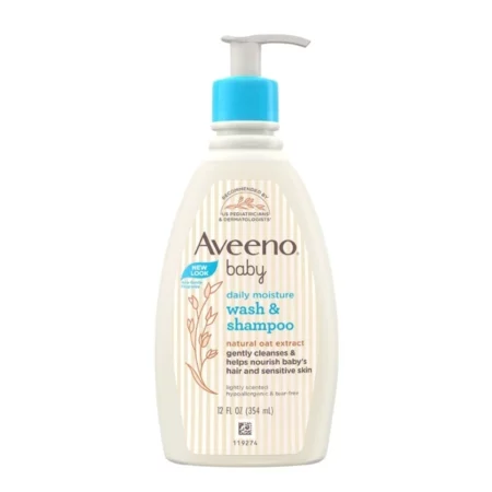 Aveeno Baby Daily Moisturising Bath for Delicate Skin Cream (354ml)