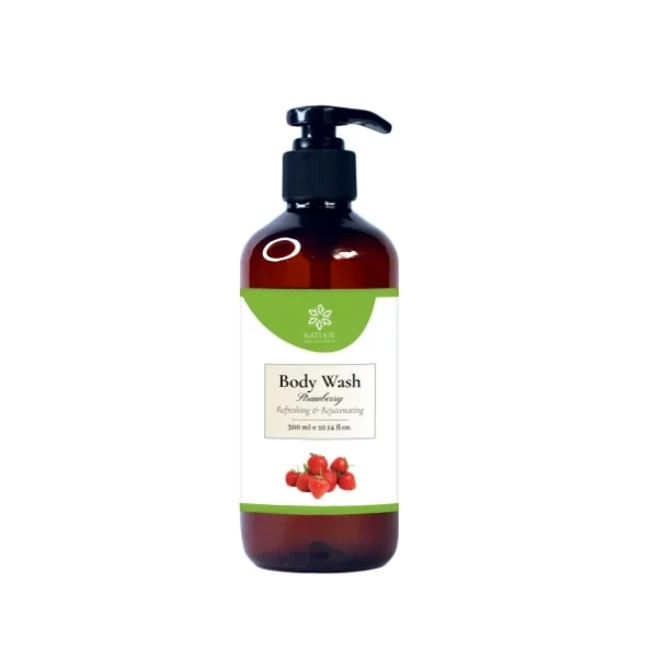 Natuur - Strawberry Body Wash -300ml | Natural Ingredients | Refreshing & Rejuvenating | Moisturizing Formula | for Kids, Herbkart8t751Hit3YRGiL.webp, Herbkart8t751Hit3YRGiL