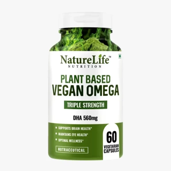 Naturelife Vegan Omega 3 6 9 with DHA (560mg) - 60 veg capsules, Herbkart8t761kF5JM2vdL.webp, Herbkart8t761kF5JM2vdL