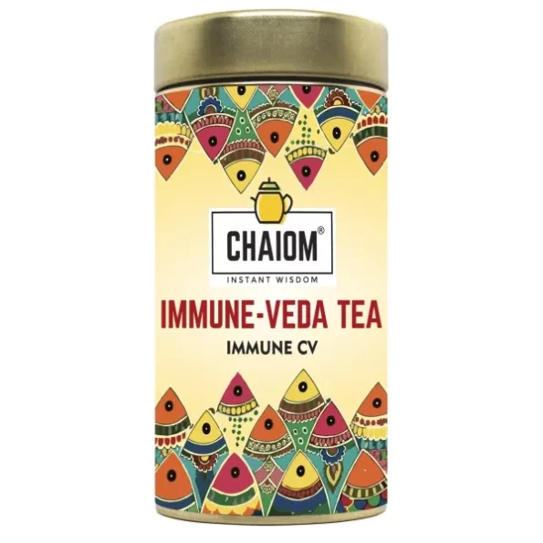 ChaiOm - Immune-Veda Green Tea 100gm available on Herbkart