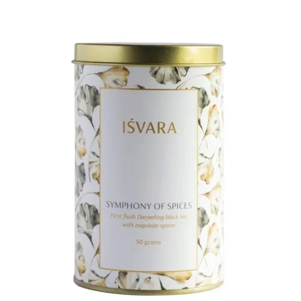 Isvara Black Tea - Symphony of Spices, Strong, Malty, Mix of Darjeeling Tea, Cinnamon, Cardamom, Cloves, Black Pepper, Star Anise, 50gm, Herbkart8t761JPki1zTrL.webp, Herbkart8t761JPki1zTrL