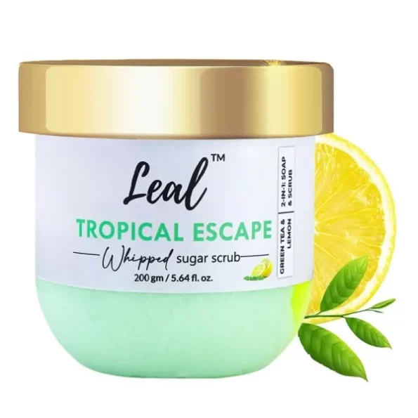 Leal Cosmetics Whipped Face & Body Scrub - 200gm (Tropical Escape), Herbkart8t751MSqFXvE7L.webp, Herbkart8t751MSqFXvE7L