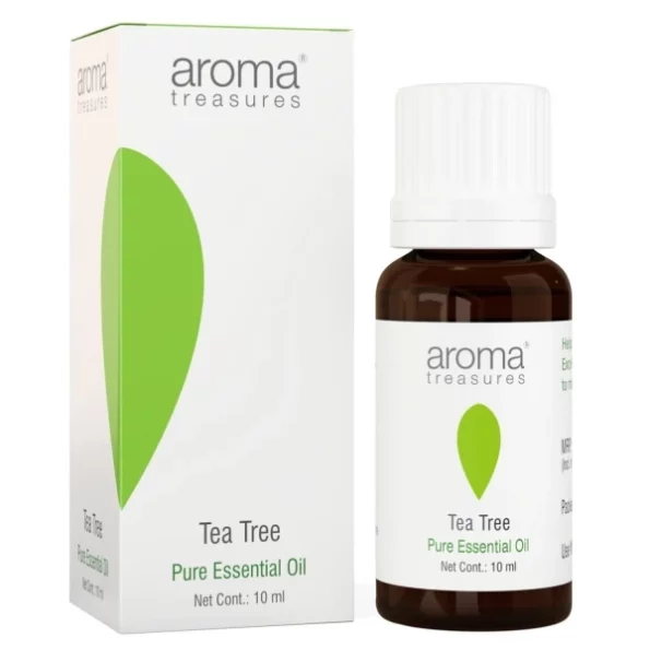 Aroma Treasures Tea Tree Essential Oil, 10ml, Herbkart8t761DWrna20TPL.webp, Herbkart8t761DWrna20TPL