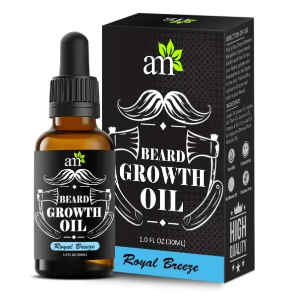 AromaMusk 100% Natural Beard & Hair Growth Oil - Royal Breeze, 30ml, Herbkart8t771OYJTeWJfL.webp, Herbkart8t771OYJTeWJfL