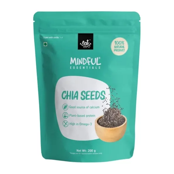 Eat Anytime Mindful Healthy & Natural Chia Seeds - 200gm, Herbkart8t771o97io40OL.webp, Herbkart8t771o97io40OL