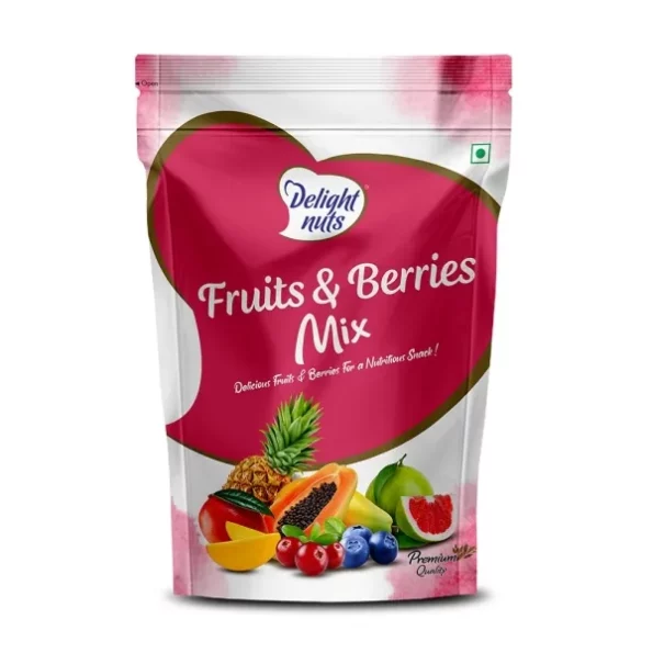 Delight Nuts Fruits & Berries Mix 200g available on Herbkart