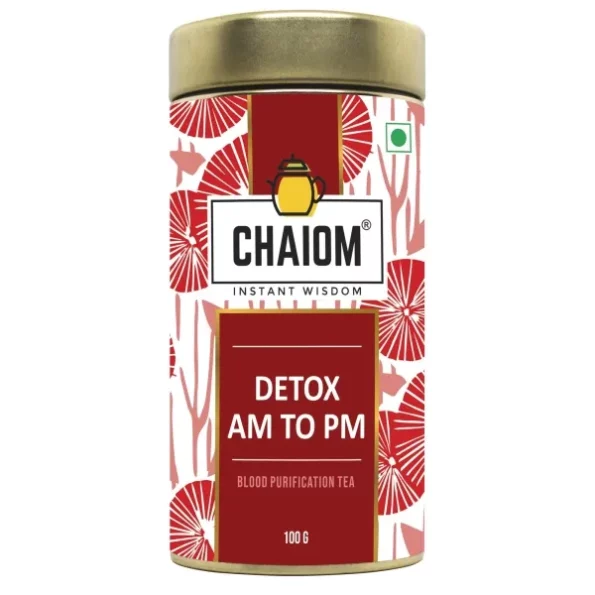 Chaiom-Detox Tea: Blend of Green Tea 100g available on Herbkart