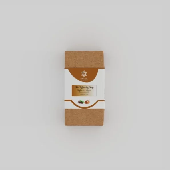 NATUUR Coffee and Sugar Skin Tightening Soap, 100 g available on Herbkart