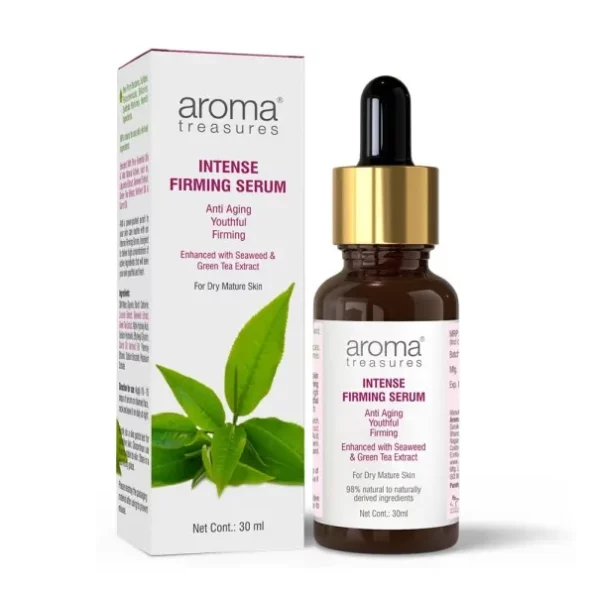 Aroma Treasures Intense Firming anti ageing face serum - 30ml available on Herbkart