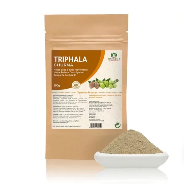 Maharishi Ayurveda Triphala Churna -100 g available on Herbkart