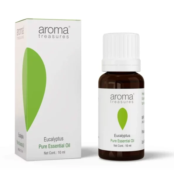 Aroma Treasures 100% pure Eucalyptus Essential Oil - 10ml available on Herbkart