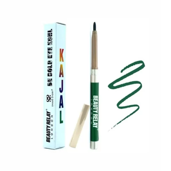 BEAUTYRELAY LONDON Shade Story Be Bold Eye Kohl Kajal (Emerald Green) available on Herbkart