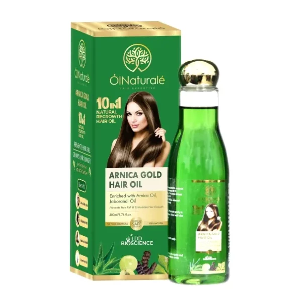 ldd bioscience Olnaturale Arnica Gold Hair Oil Prevents Hairfall & Stimulates Hair Growth 200ml Hair Oil, Herbkart8t781E2ccCQYIL.webp, Herbkart8t781E2ccCQYIL