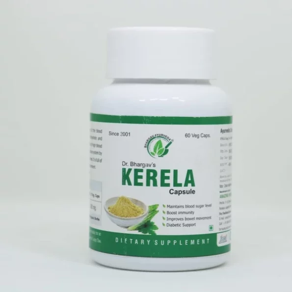 Dr.Bhargav's Karela capsules 60 Capsules available on Herbkart