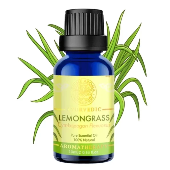 Divine Aroma Lemon Grass Oil 100% PURE & Natural Lemongrass Essential Oil -10ml, Herbkart8t761TykxM6ZQL.webp,