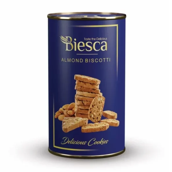 Biesca Almond Biscotti Cookies with Butter 135g, available on Herbkart