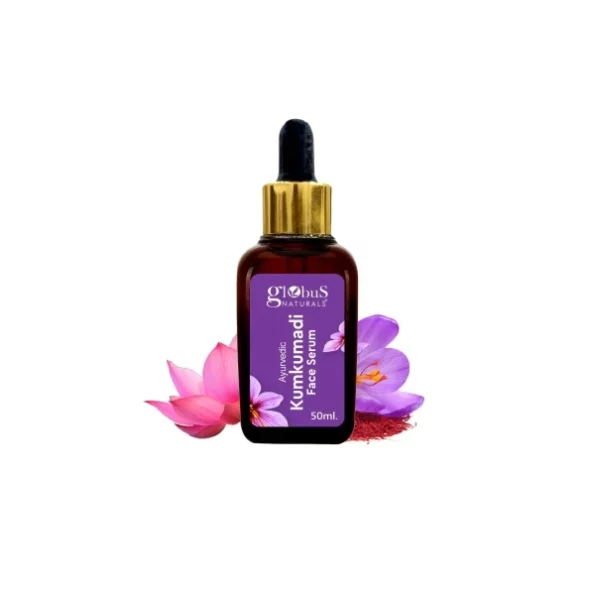 Globus Naturals Ayurvedic Kumkumadi Skin Lightening Face Serum, 50 ml, Herbkart8t751sQ02JsytL.webp, Herbkart8t751sQ02JsytL