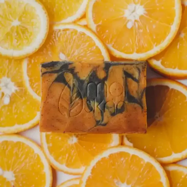 MAI SKNN Orange Spice Handmade Artisanal Soap Bar, 100gm available on Herbkart