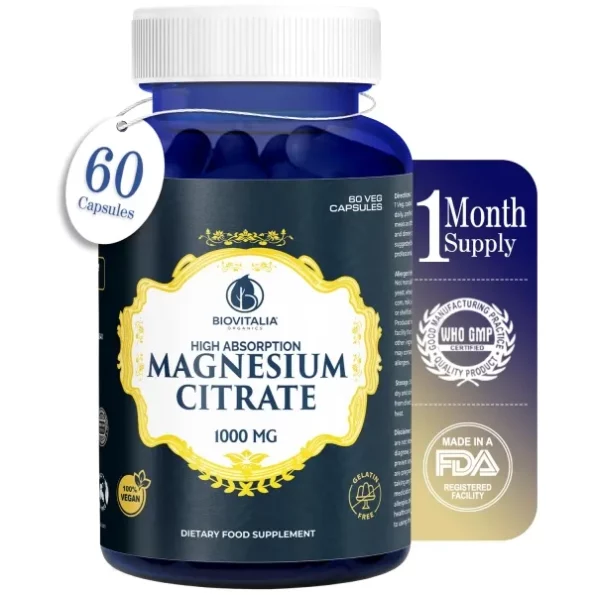 Biovitalia Magnesium Citrate Supplement - 60 Vegan 1000mg Capsules, Herbkart8t771EcpoSU6SL.webp, Herbkart8t771EcpoSU6SL