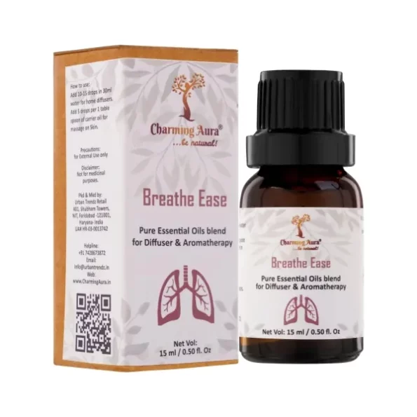 Charming Aura Breathe Ease Diffuser Blend of Essential Oils 15ml, Herbkart8t761m-tD8TE8L.webp, Herbkart8t761m tD8TE8L