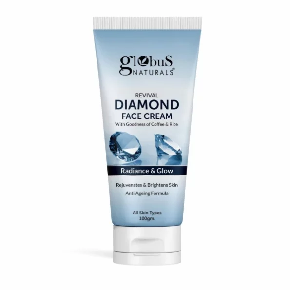 Globus Naturals Revival Diamond Face Cream, 100 ml, Herbkart8t751KGErKZN9L.webp, Herbkart8t751KGErKZN9L