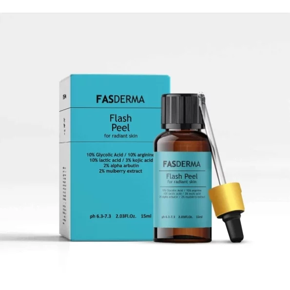 Fasderma Flash Peel For Radiant Skin, 15ml available on Herbkart