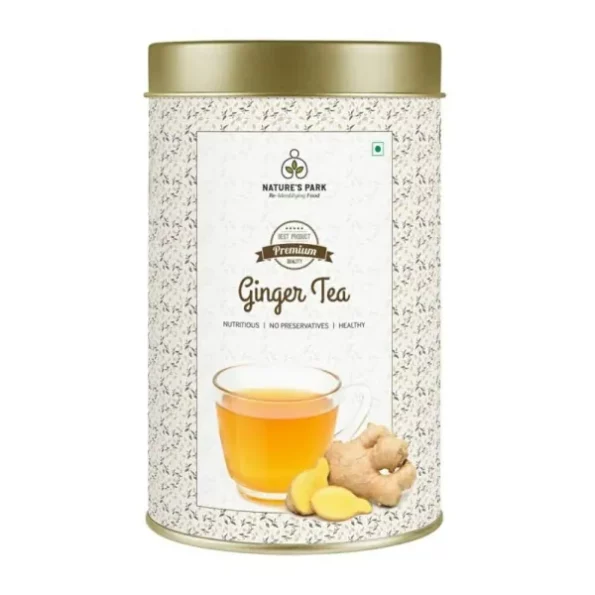 Nature's Park Black Tea (Ginger, 100 Gm) available on Herbkart