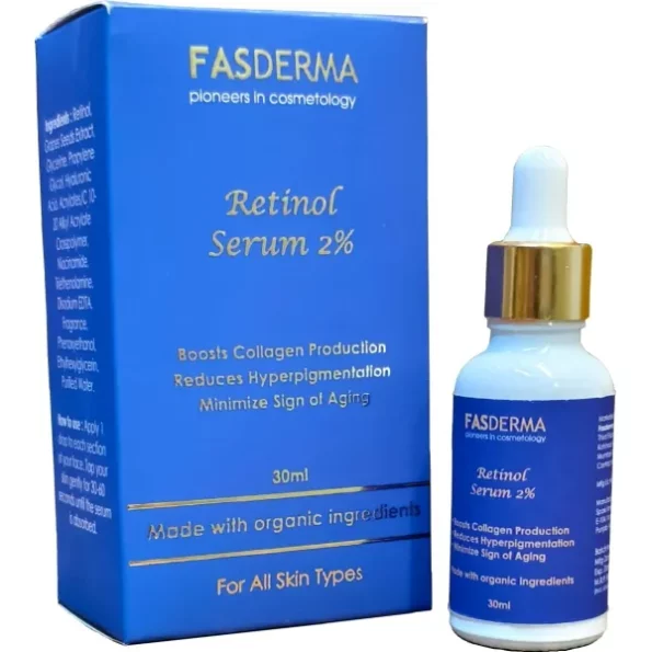 Fasderma Retinol Serum 2% 30 ml available on Herbkart