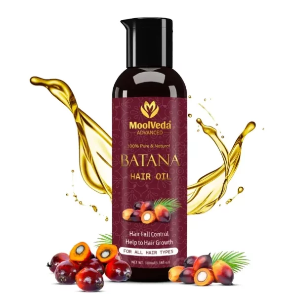 Moolveda Pure Batana Oil For Hair Growth, 100 ML available on Herbkart