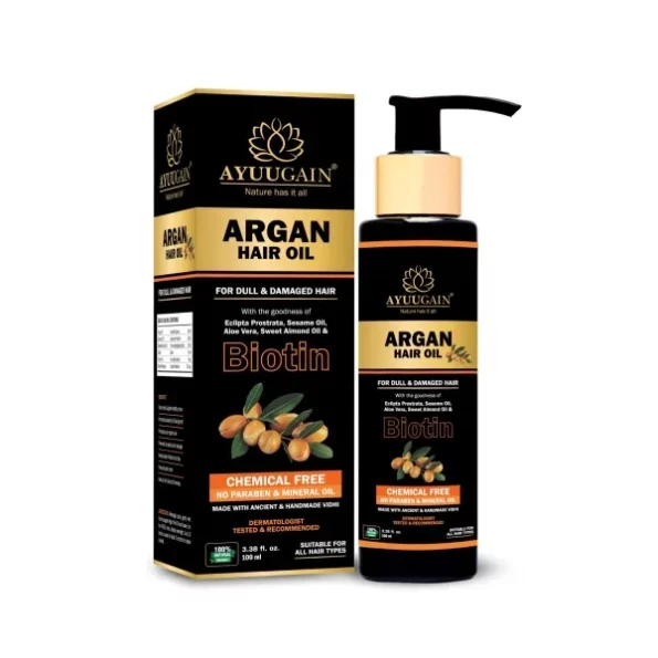 Ayuugain Argan Hair Oil - 100 ml, Herbkart8t771s-T3aGKFL.webp, Herbkart8t771s T3aGKFL