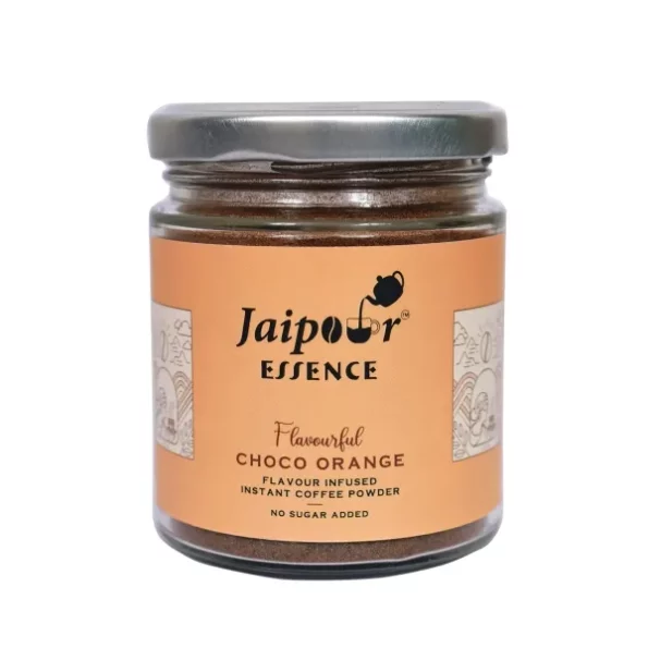 JAIPOUR Coffee Choco-Orange Instant Flavoured Coffee Powder 60gm, Herbkart8t7816e1i20rL7L.webp, Herbkart8t7816e1i20rL7L