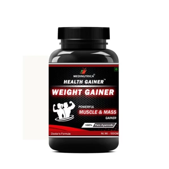 Medinutrica Ayurvedic Weight & Muscle Gainer Powder - 100gm, Herbkart8t751hvIHJ1n3L.webp, Herbkart8t751hvIHJ1n3L