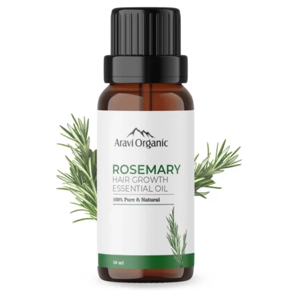 Aravi Organic Rosemary Essential Oil - 50 ml, Herbkart8t761kYBxEZLiL.webp,