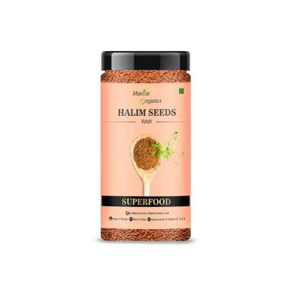 ManHar Organics 100% Natural Halim Seeds- 175g available on Herbkart