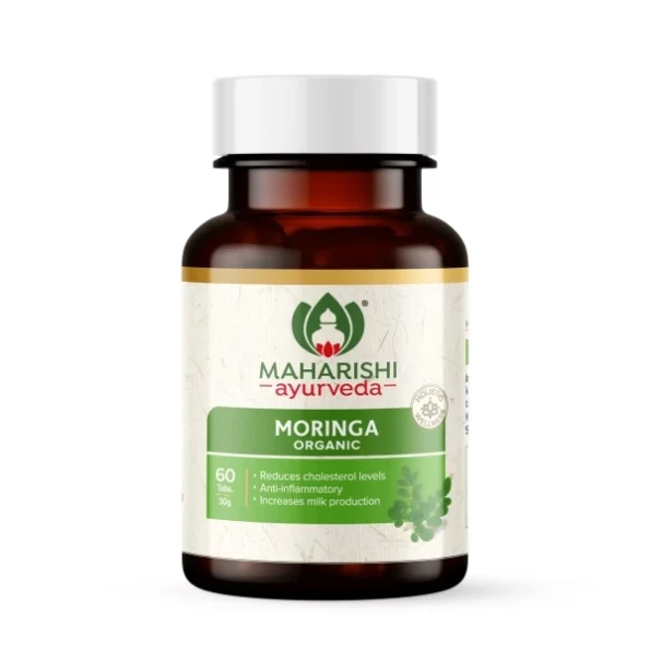 Maharishi Ayurveda Organic Moringa Tablets 500 MG - 60 Tabs available on Herbkart