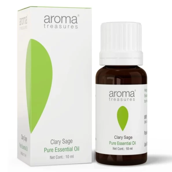 Aroma Treasures Clary Sage essential Oil - 10ml, Herbkart8t761UWEFDqxiL.webp,