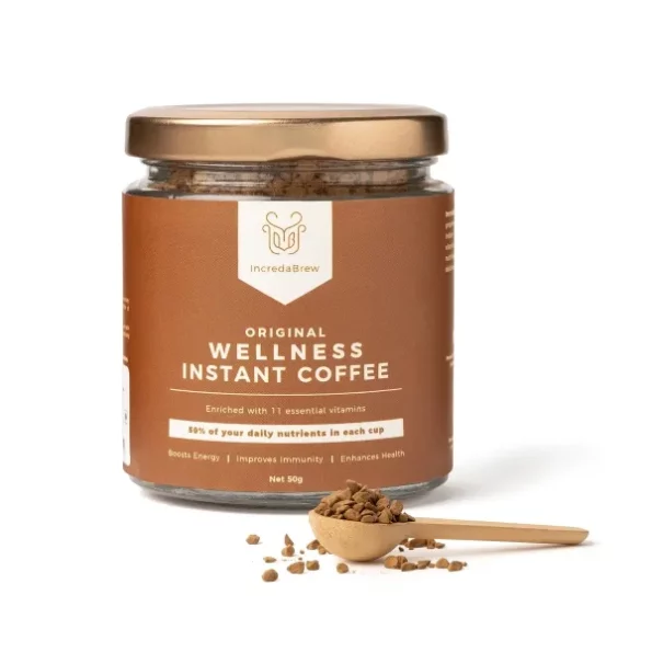 IncredaBrew Wellness Instant Coffee Powder - 50g, Herbkart8t79104GEXV20IL.webp, Herbkart8t79104GEXV20IL