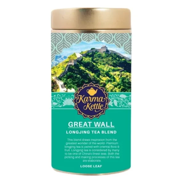 Karma Kettle Great Wall, Longjing Tea with Melon, Pandan, Lychee, 50 g, Herbkart8t761Xko811ryL.webp, Herbkart8t761Xko811ryL