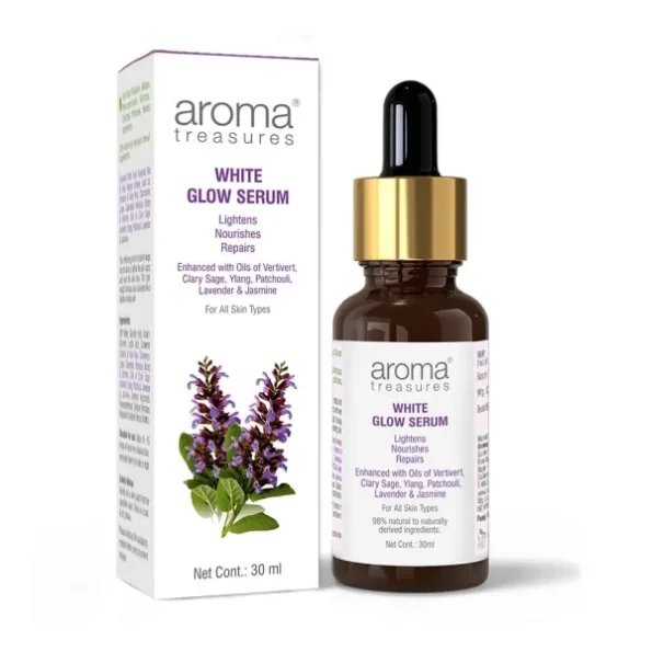 Aroma Treasures White Glow Face Serum - 30ml, Herbkart8t761gfDKh-50L.webp, Herbkart8t761gfDKh 50L